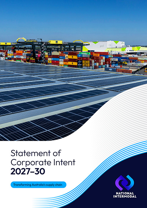 National Intermodal Statement of Corporate Intent 2027-30 Cover